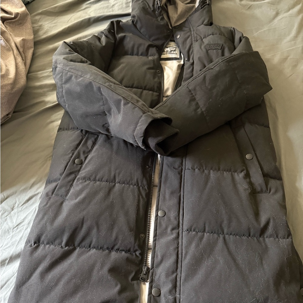Levi's Womens Extra Long Parka Jacket